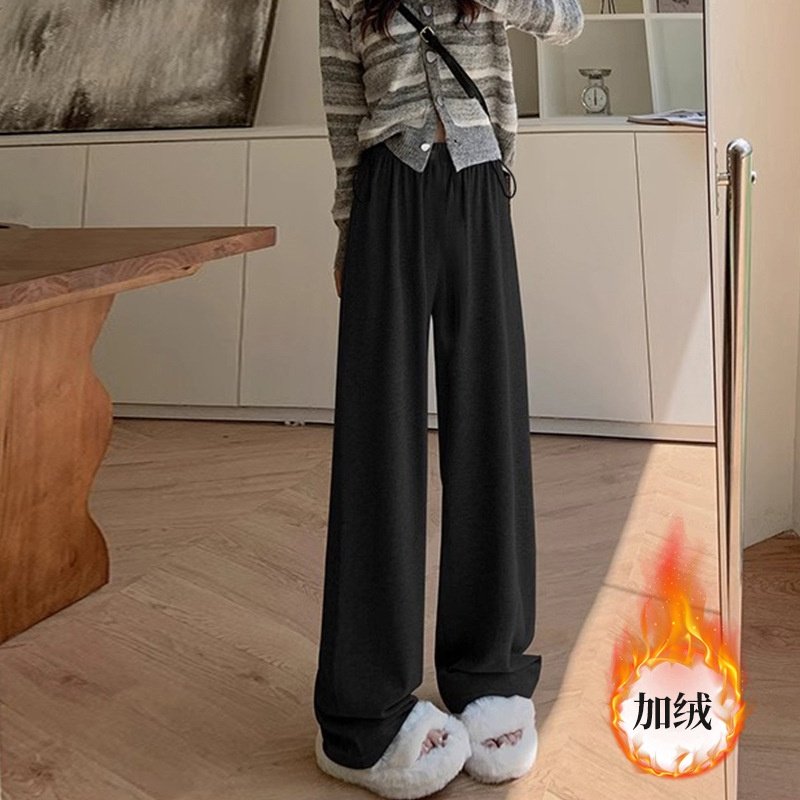 孕妇糯米阔腿裤春秋冬外穿加绒加厚保暖宽松大码休闲打底裤子冬装,孕妇装/孕产妇用品/营养,孕妇休闲裤,淘宝优惠券,粉丝福利购,淘宝优惠卷