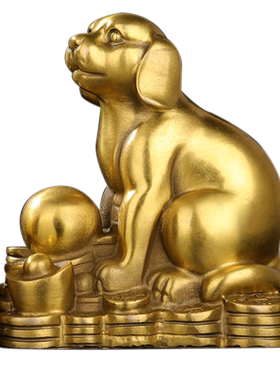 十二生肖兔子老鼠摆件