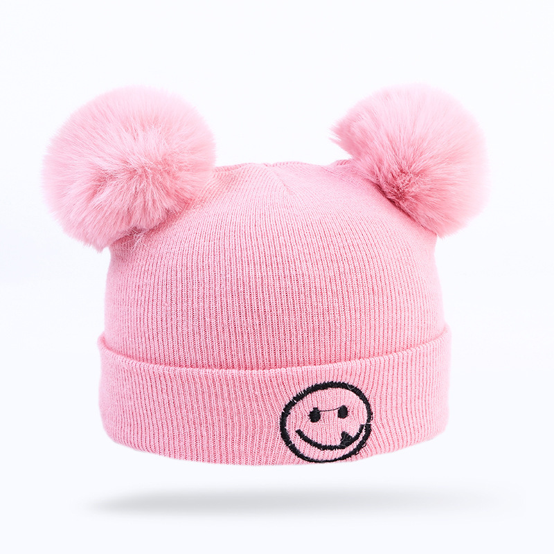 婴儿帽子0-8个月宝宝帽子秋冬保暖睡眠帽新生儿套头帽男女童帽子