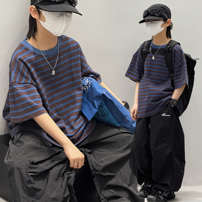 男童短袖T恤2026新款儿童夏装