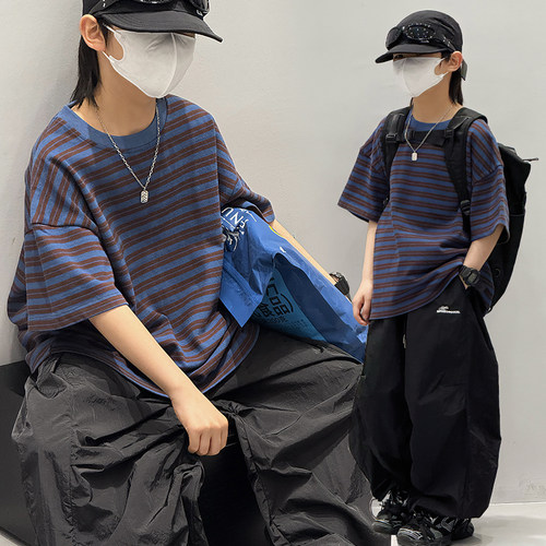 男童短袖T恤2026新款儿童夏装