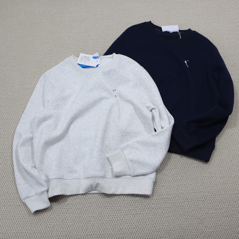 秋冬女装高品质加绒卫衣美式新款一体绒时尚百搭圆领卫衣