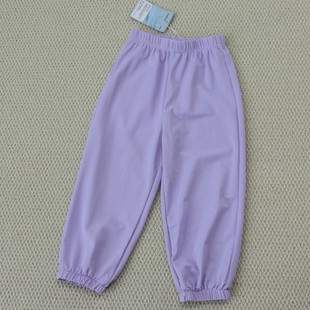 百搭束脚裤 男女童夏薄款 160冰感舒适时尚 110 多色可选速干休闲裤