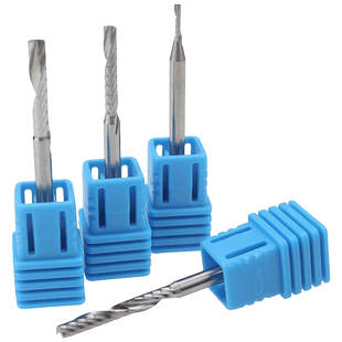 5A台湾SGO3.175单刃螺旋铣刀广告雕刻机刀具pvc亚克力雕刻刀