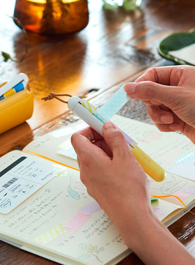 日本kanmido maco便携纸胶带分装笔手卷无痕笔型收纳器