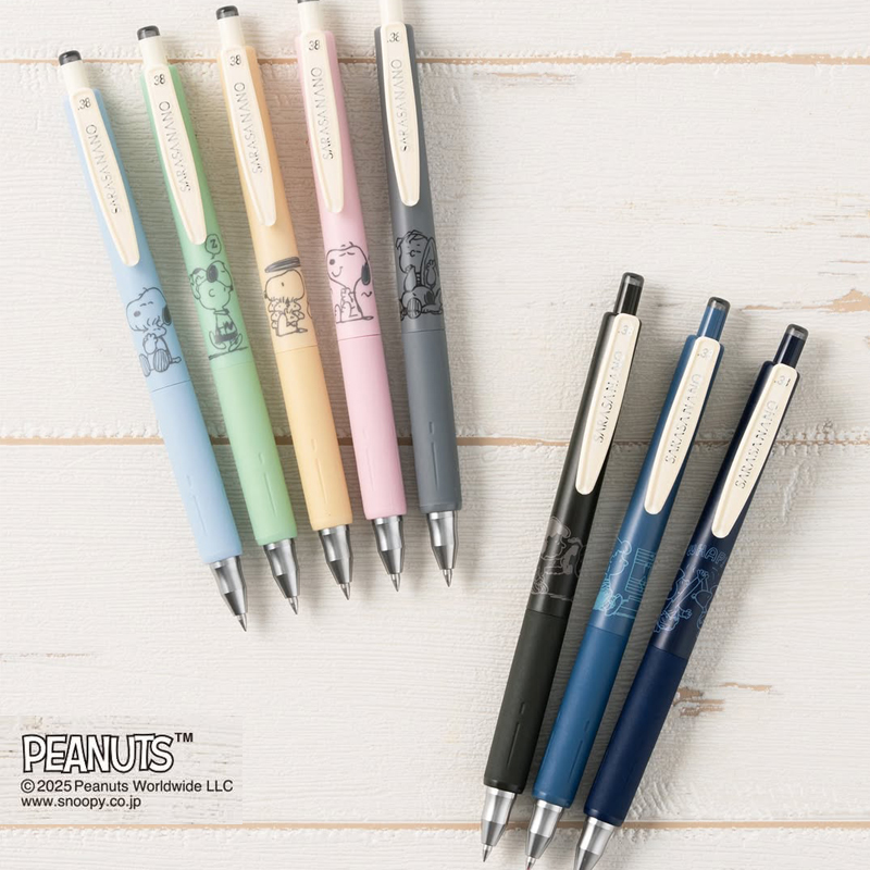 新款日本ZEBRA斑马JJX72史努比nano限定款复古色低重心中性笔0.38