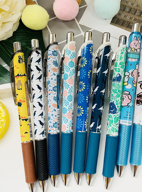 日本文具Paitong印花系列限定款 中性笔 自动铅笔 学生创意文具