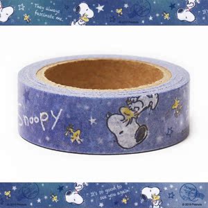 日本|Kamio Japan和纸胶带|Snoopy星空