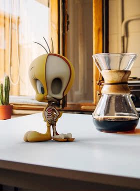 【TOP】现货 Mighty Jaxx XXRAY PLUS Tweety Bird 大款翠儿8寸