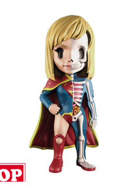 【TOP】超人女 Mighty Jaxx Jason Freeny 解剖卡通摆件DC英雄