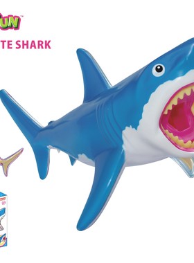 【TOP】4Dmaster 动物透视解刨模型银大白鲨儿童玩具摆件礼物