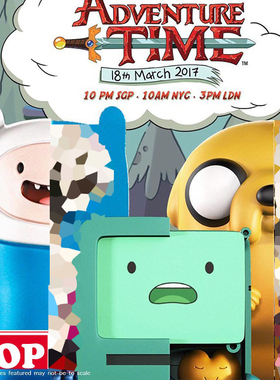 【TOP】摆件Adventure Time探险活宝bmo finn jack潮玩手办公仔