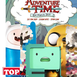 【TOP】摆件Adventure Time探险活宝bmo finn jack潮玩手办公仔