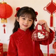 新年红包女孩猫咪格子斜跨包女童公主出游手拎包宝宝拜年压岁包