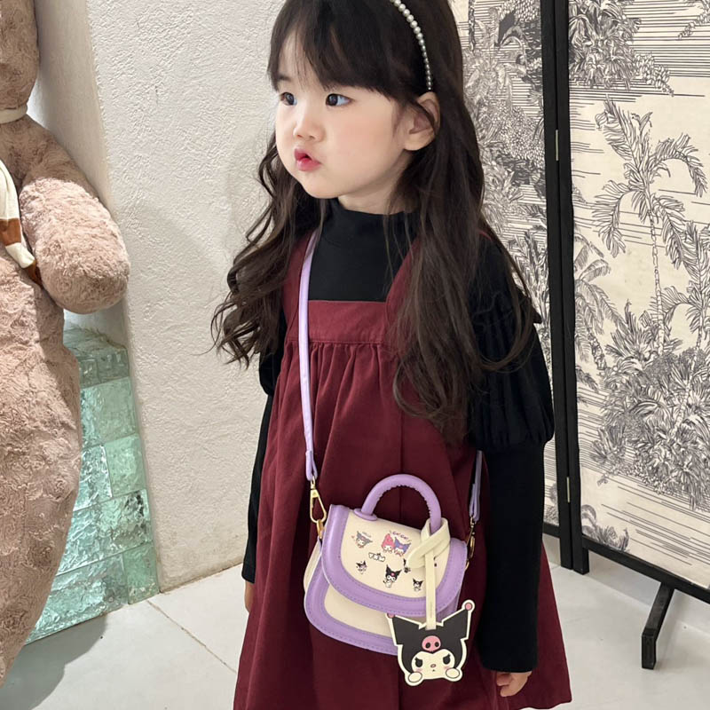 儿童包包库洛米斜跨出游包女孩