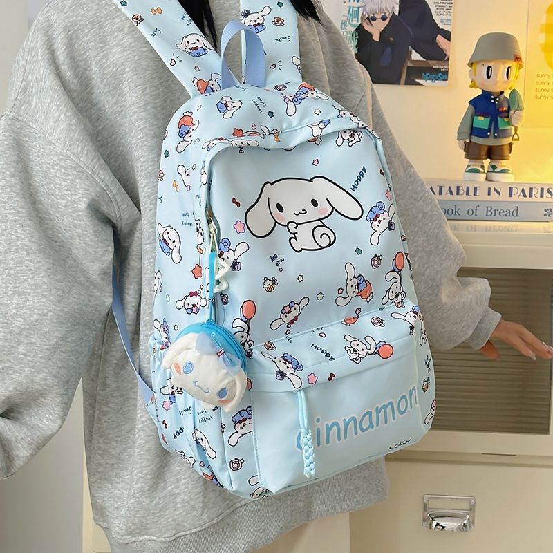 小学生初中生可爱轻便减负双肩包