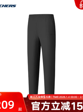 Skechers斯凯奇女裤山野户外运动休闲裤梭织长裤P225W230/0018