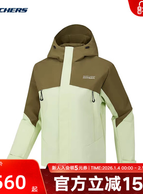 Skechers斯凯奇夹克女子户外时尚舒适透气百搭外套 P226W135/05FU
