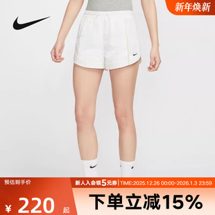 女25秋新款 FV7501 梭织五分裤 跑步训练运动裤 133 热裤 NIKE耐克短裤