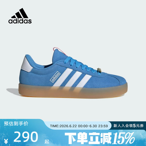 adidas阿迪达斯女鞋VL COURT 3.0运动休闲鞋板鞋「T头鞋」ID9074
