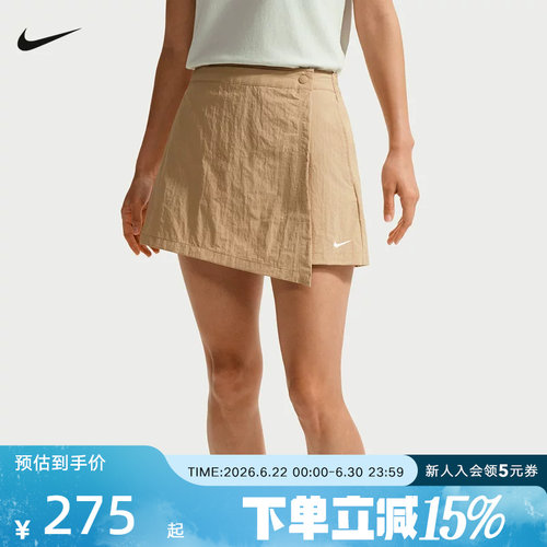 NIKE耐克2026夏季新款女子运动休闲A字半身裙短裤裙裤 IR1649-286