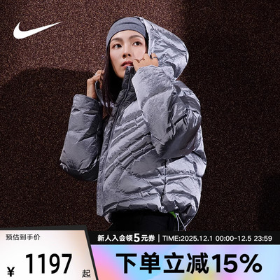 耐克女冬季保暖羽绒服