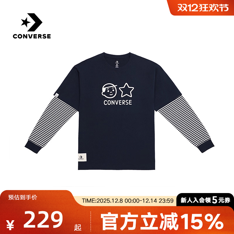 CONVERSE匡威中性长袖T恤