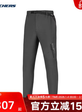 Skechers斯凯奇新款春季男款长裤休闲运动裤 P125M008/053B