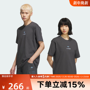 KC1428 T恤 adidas阿迪达斯半袖 25夏彝族民族风宽松休闲透气男短袖