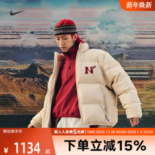 126 保暖夹克IQ3706 耐克Club男子羽绒服马年限定Therma FIT新年款