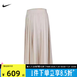 HQ8154 休闲百褶裙 104 女士透气宽松经典 Nike耐克女裙2025夏新款