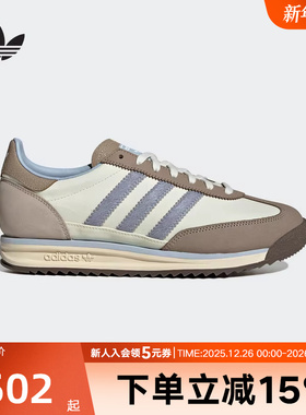 adidas阿迪达斯三叶草2025夏男女休闲SL 72运动鞋厚底T头鞋JR8087