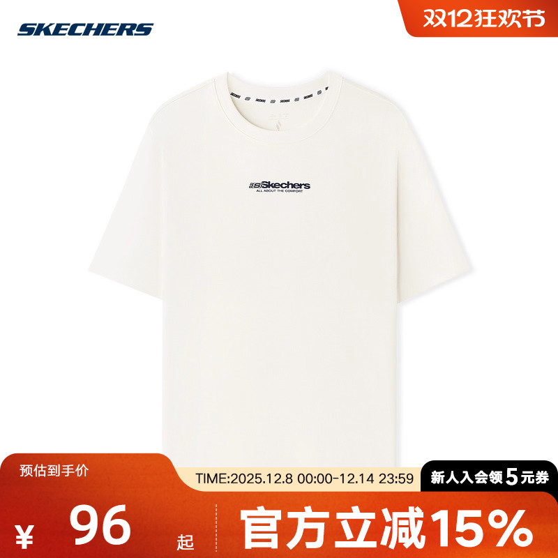 Skechers斯凯奇男短袖T恤