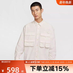 夹克HJ2466 宽松户外工装 030 衬衫 Nike耐克ACG外套男遮阳速干长袖
