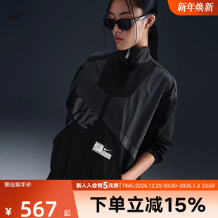 HJ0177 休闲外套 060 女子Oversize风梭织夹克时尚 NIKE耐克秋冬季