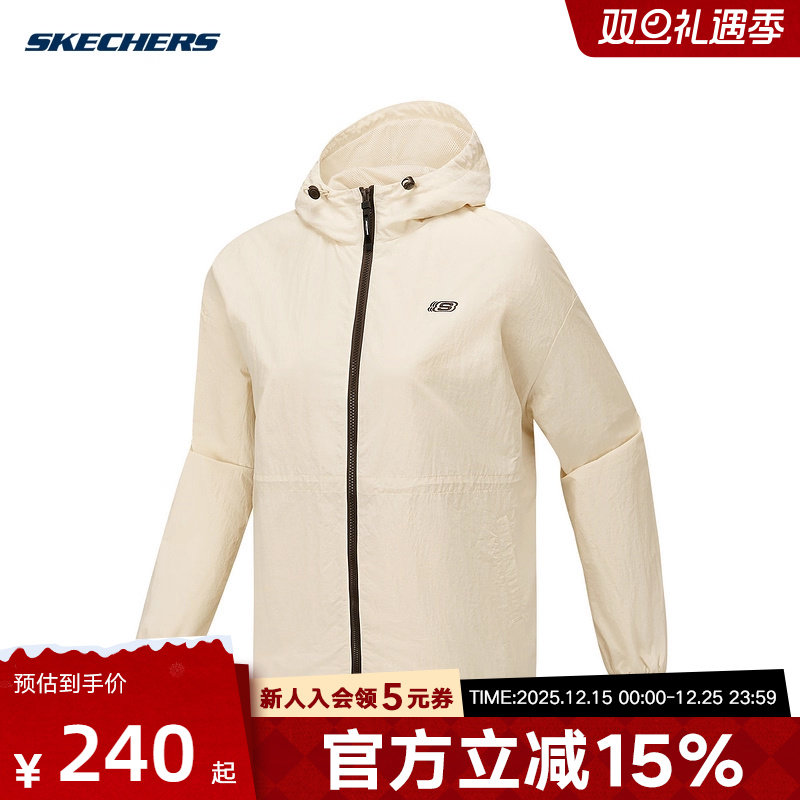 Skechers女梭织外套L325W009