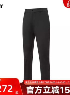PONY1972 秋冬新运动健身舒适修身耐磨男子梭织长裤244M2UT11