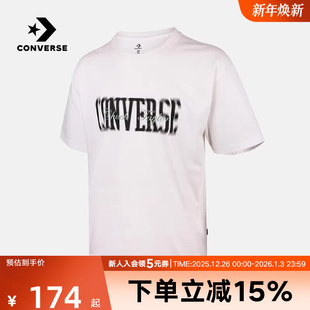 MCH620 T恤字母logo男子运动休闲短袖 001 半袖 Converse匡威夏新款