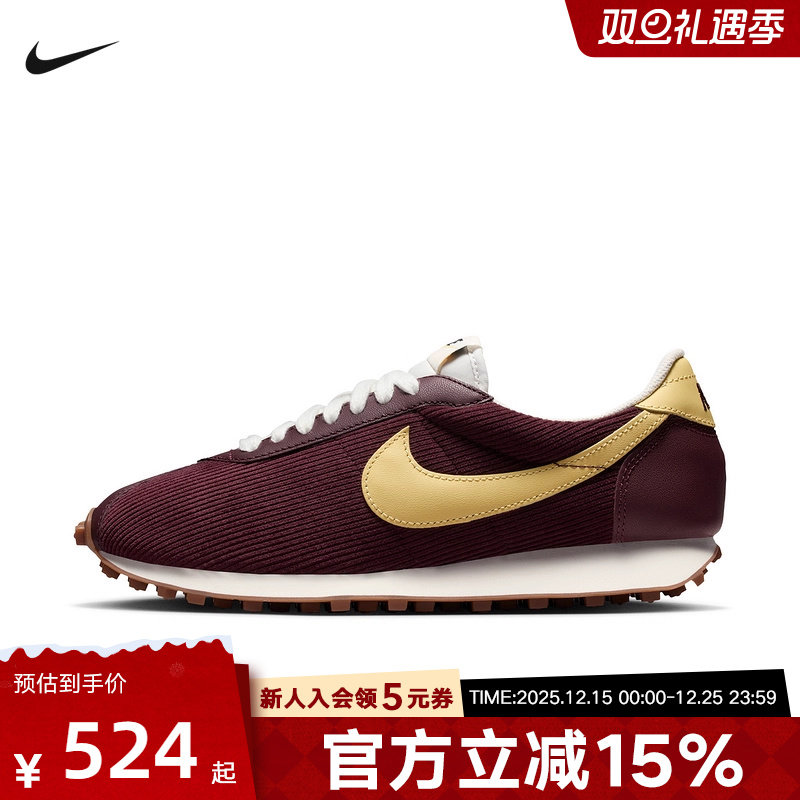 Nike耐克女鞋新品LD-1000复古奶黄大勾灯芯绒运动鞋IM6035-600
