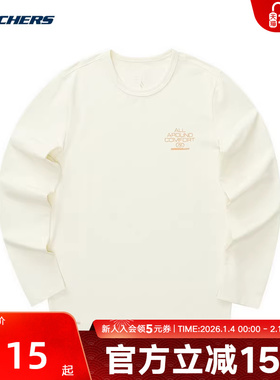 Skechers斯凯奇女装山野户外系列休闲运动长袖T恤 L324W008/00NA