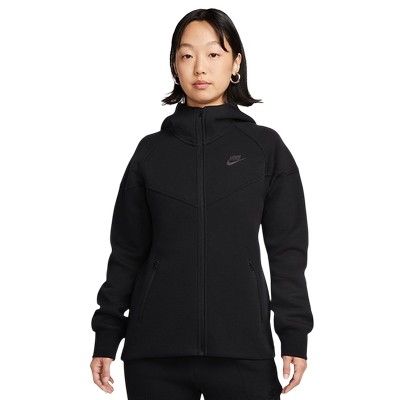 NIKE耐克卫衣女装 TECH 春户外休闲针织连帽夹克外套FB8339-010
