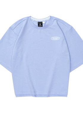 Skechers斯凯奇夏季女子宽松舒适休闲针织短袖T恤衫L224W015/02SJ