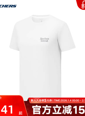 Skechers斯凯奇夏季女子户外运动休闲针织短袖T恤衫P325W005/0019