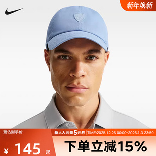 Nike耐克Club软顶高尔夫运动帽Golf盾形标棉户外休闲帽IO8275 486