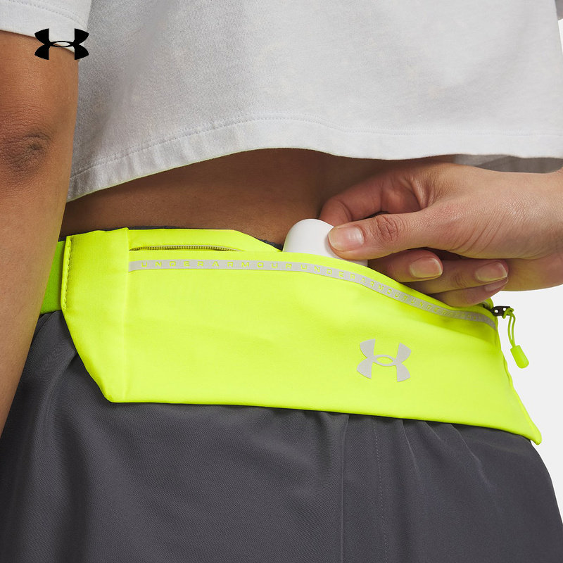 安德玛春夏男女同款Launch休闲运动轻盈便携跑步腰包13889