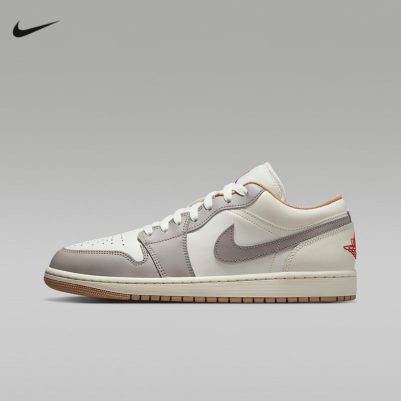 耐克男鞋Air Jordan 1 AJ1低帮复古篮球鞋运动休闲板鞋553558-169