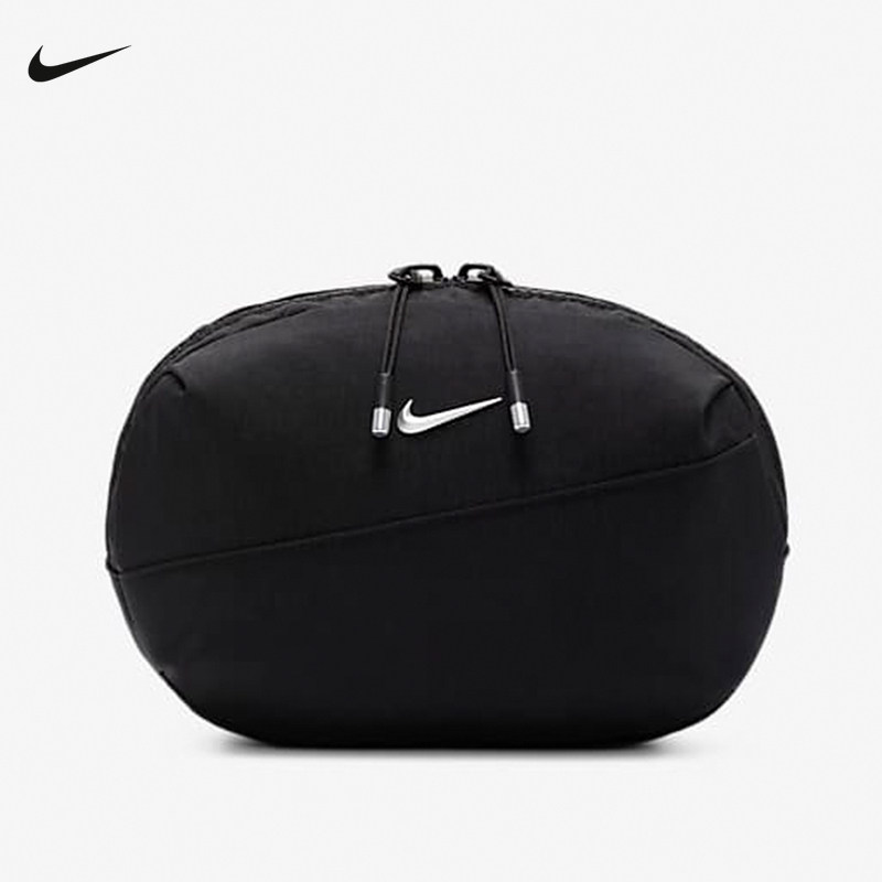 Nike耐克腰包斜挎包夏新品收纳拉链口袋可调节肩带背包HM612