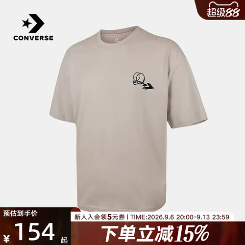 CONVERSE匡威短袖T恤男款