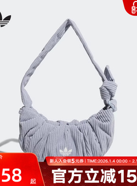 adidas阿迪达斯经典复古灯芯绒包单肩挎包休闲手提包KT0861