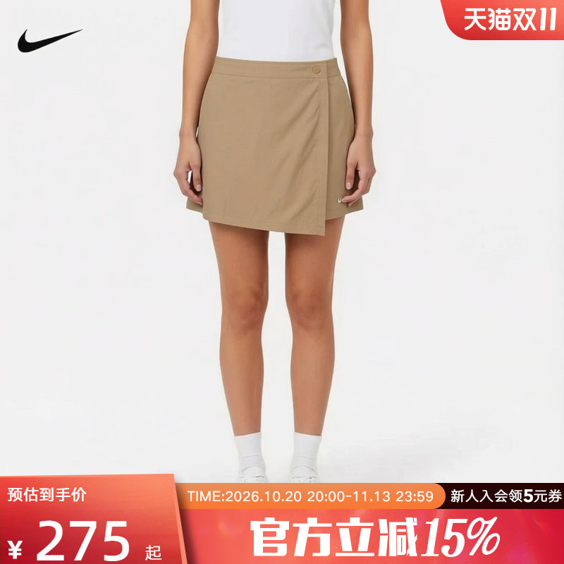 NIKE耐克夏季新款女子运动休闲A字半身裙时尚短裤裙裤 IR1649-297